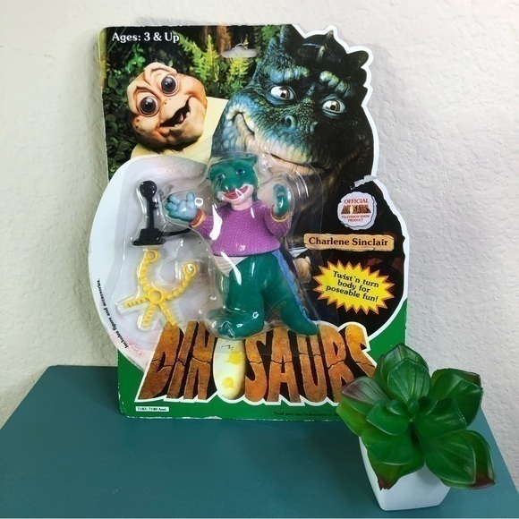 Dinosaurs TV Show Charlene Sinclair Figure Twist And Turn Vintage Collectible - Picture 1 of 12
